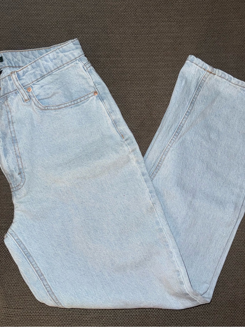 *Sparkly* wild fable women's Light Wash 90’s Relaxed Straight Jeans
